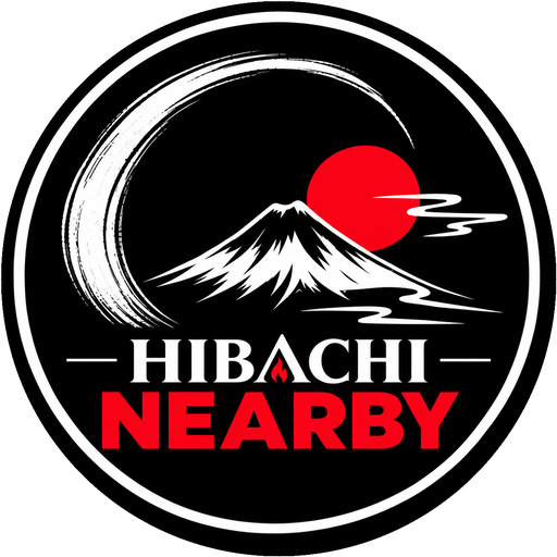 Hibachi Nearby — Mt. Fuji badge logo